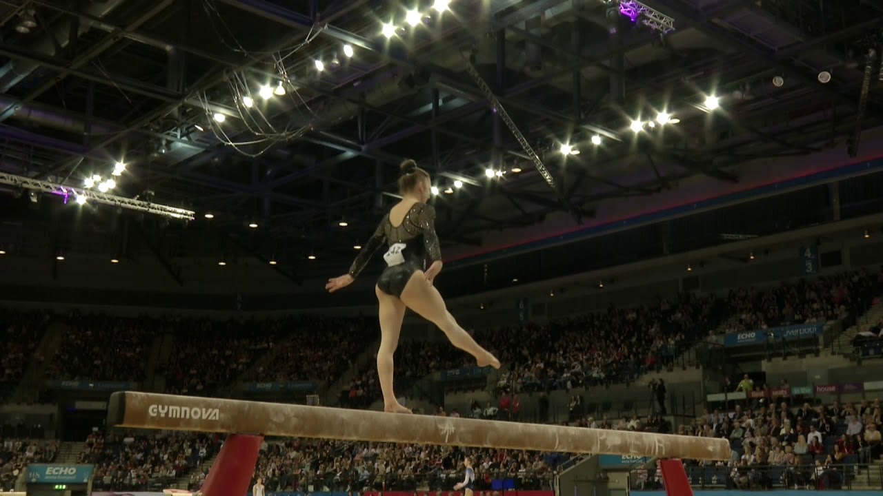 Kelly Simm - GOLD - Beam - 2018 British Gymnastics Championships - WAG Senior All-Around