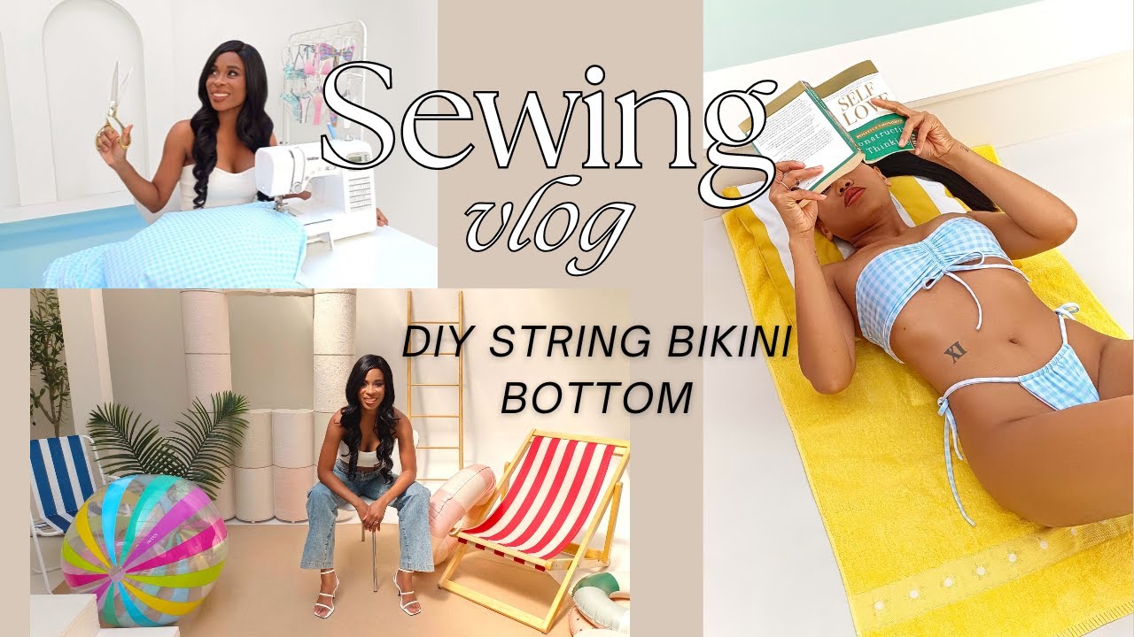 How to Sew Swimwear | Sliding String Bikini Bottom | Mango & Coast Patterns