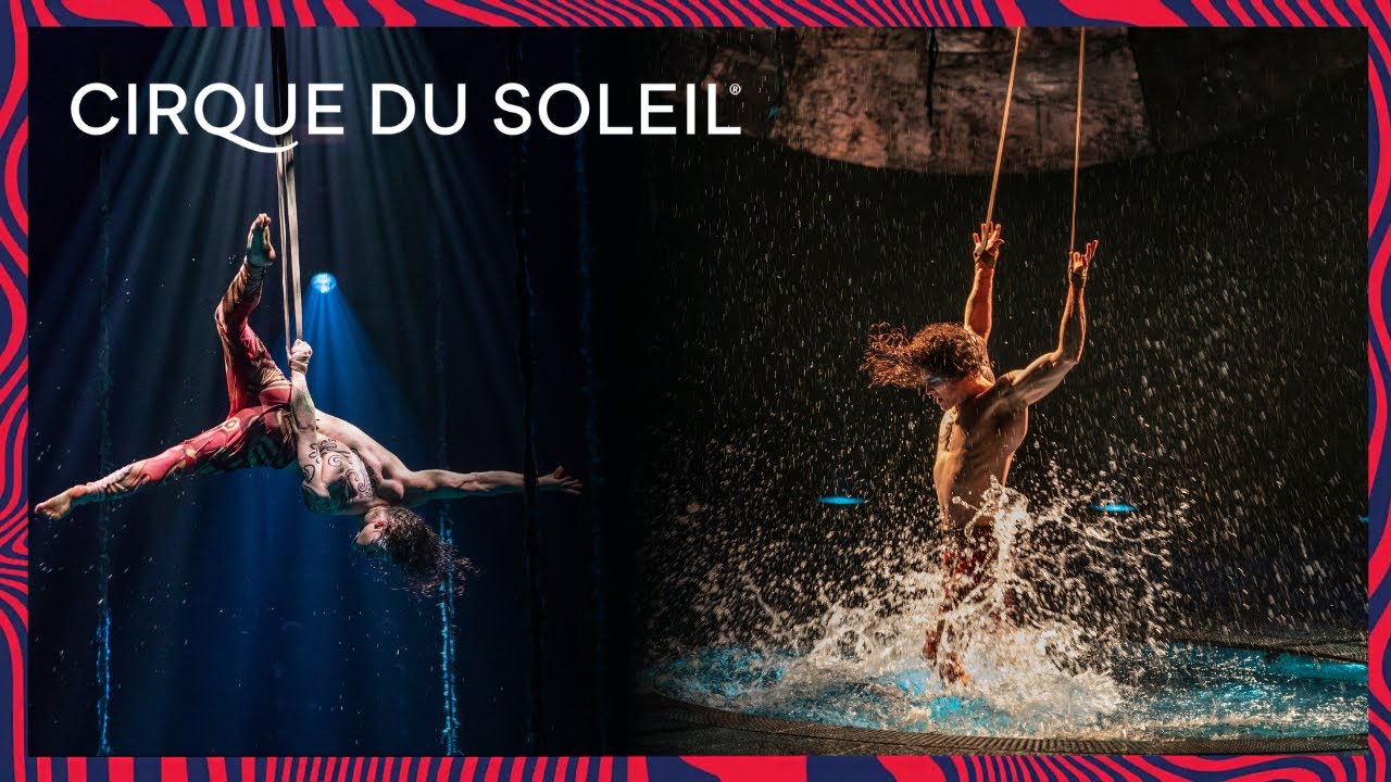 Mesmerizing Aerial Silk & Straps | Cirque du Soleil