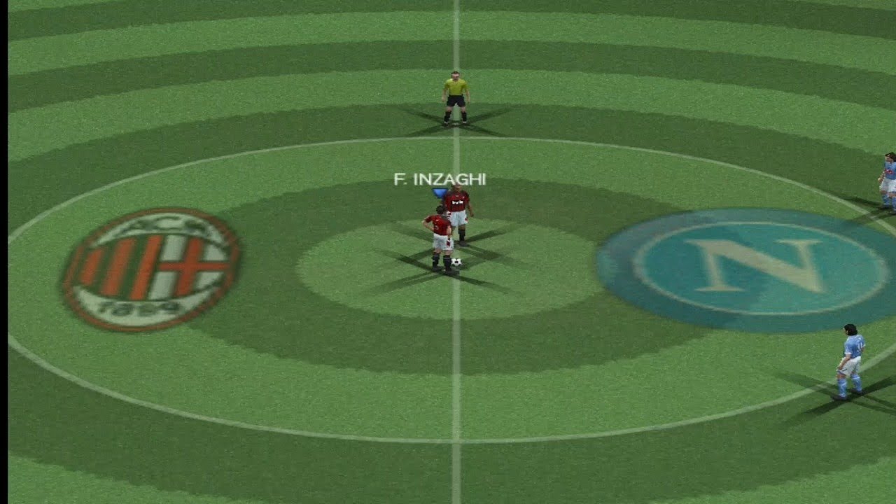 Pro Evolution Soccer 2008 PS2 - Milan Vs Napoli