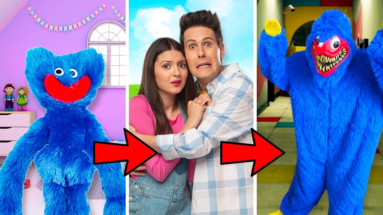 TUTTA LA VERA STORIA COMPLETA DI HUGGY WUGGY!! *Poppy Playtime nella vita reale*
