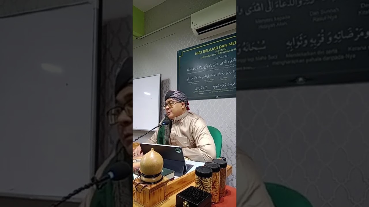 Kelas Pengajian Kitab Amalan Penghapus Dosa 
