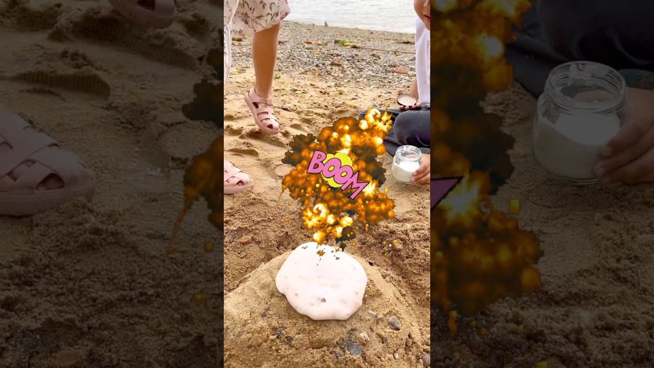 🌋 DIY Volcano Science Experiment 🌋