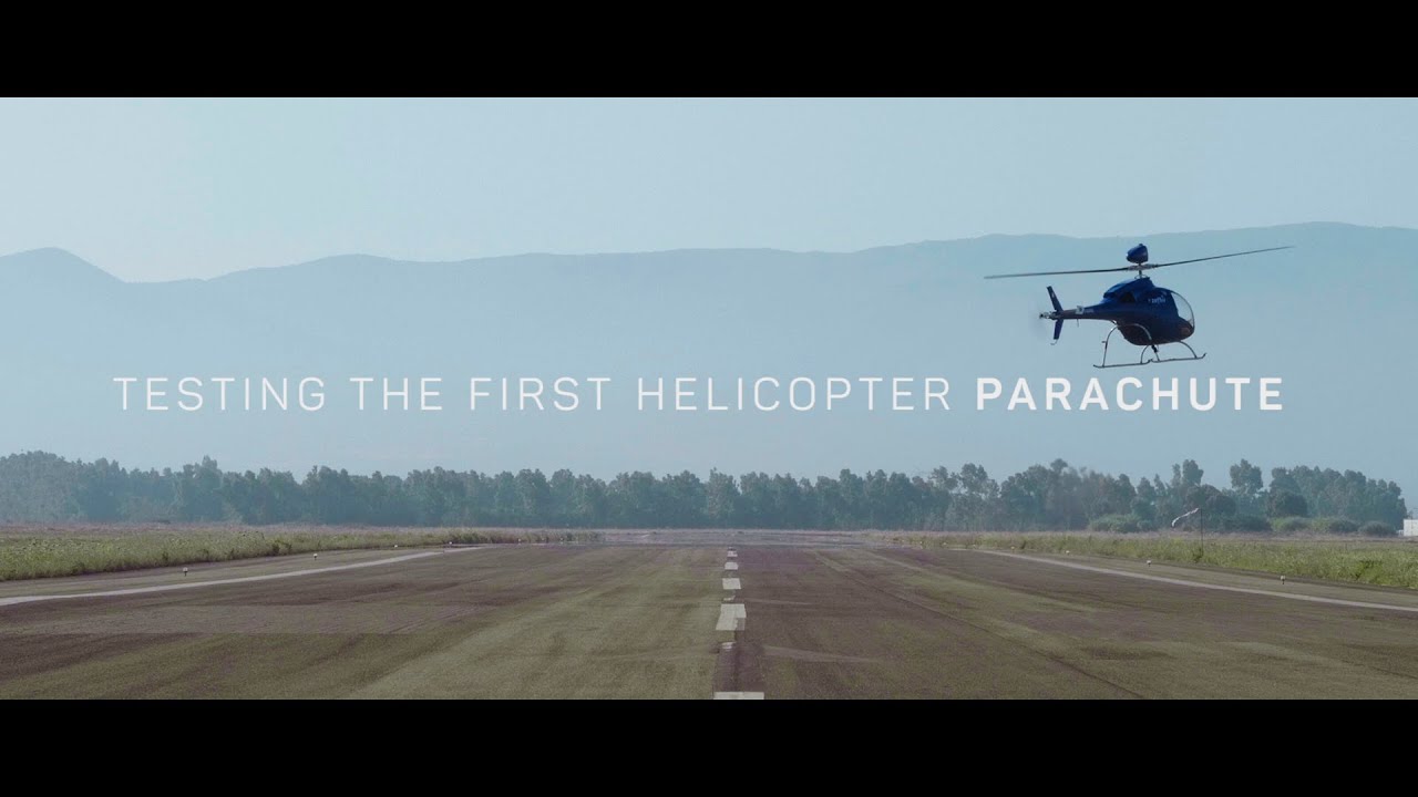 The first helicopter with a parachute | Zefhir by Curti Aerospace Division