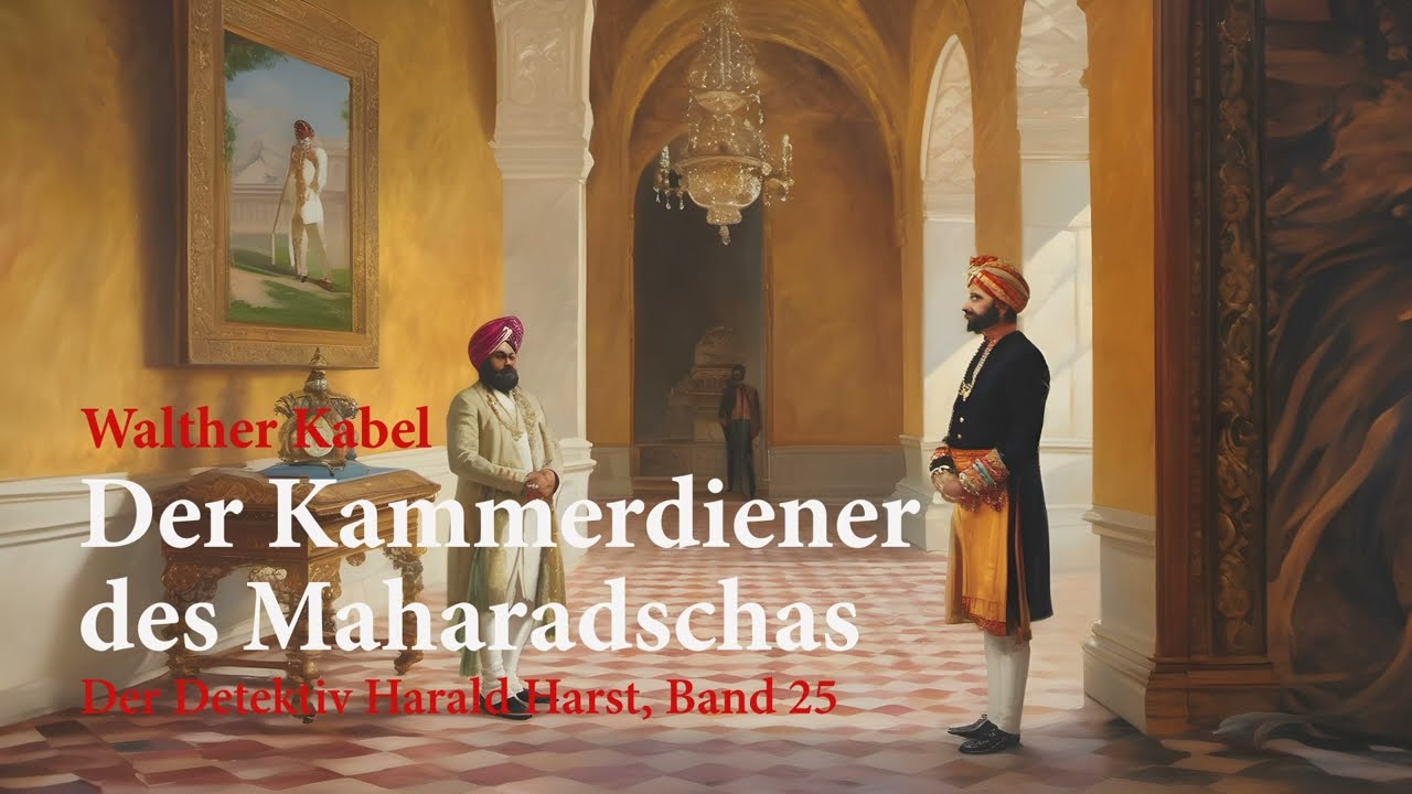 Der Detektiv Harald Harst, Band 25: Der Kammerdiener des Maharadschas - komplettes Hörbuch