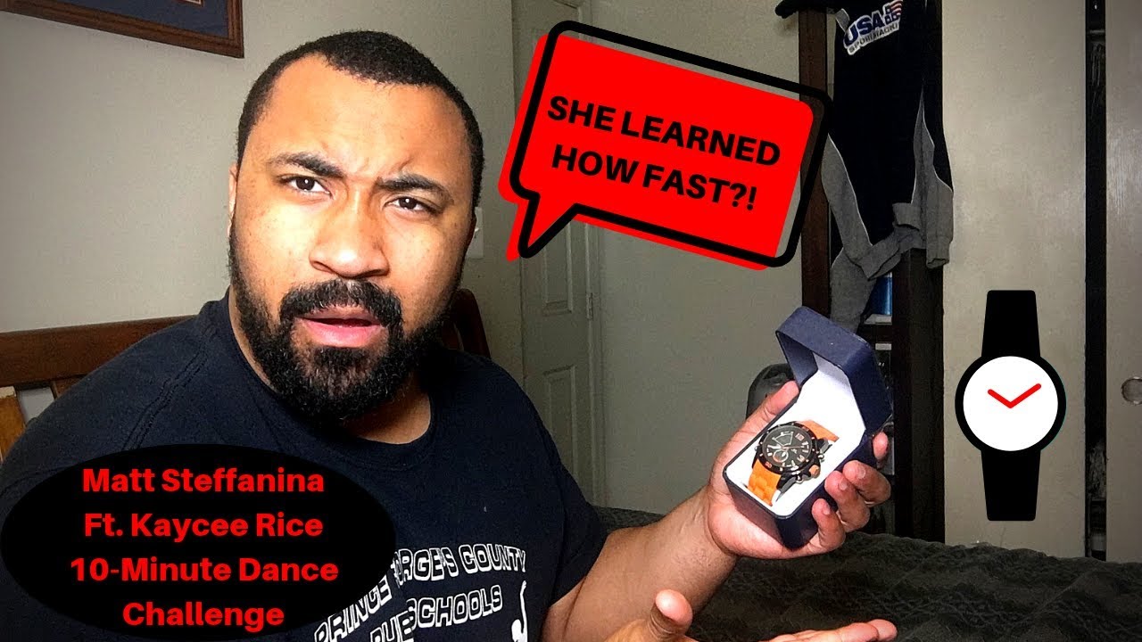 Matt Steffanina ft. Kaycee Rice - 10 Minute Dance Challenge - Old Town Road - REACTION!!