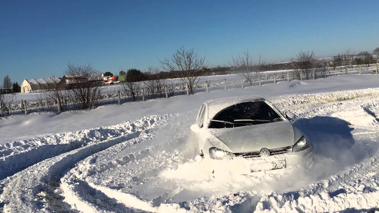Golf 7 R Snow Drift