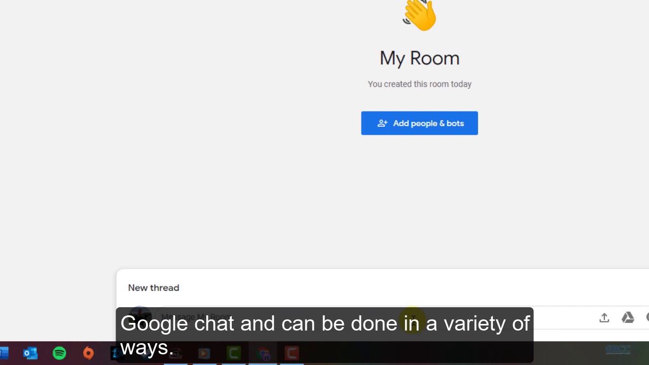 Google Chat Basics