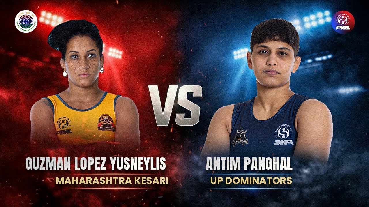 Yusneylis Guzman vs Antim Panghal | 53 KG | Day 7 Match 9 | PWL 2026