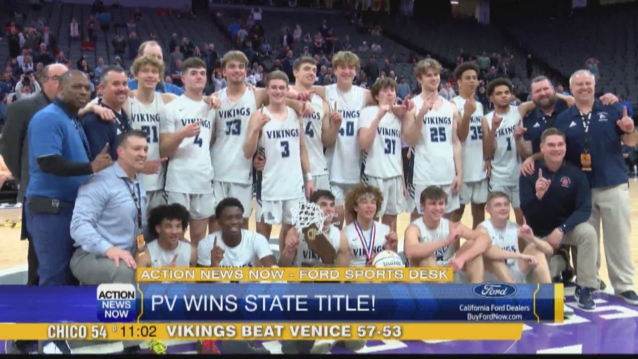 Pleasant Valley Boys Basketball wins CIF Division III state championship