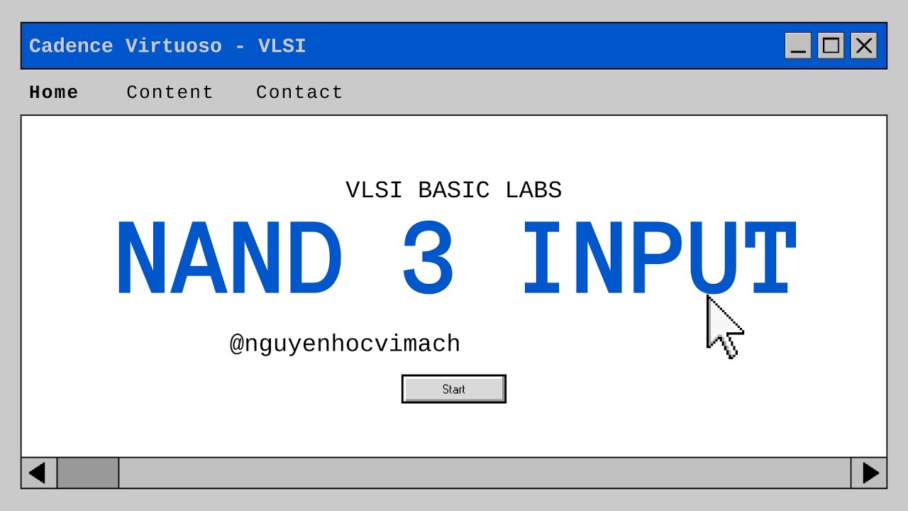 VLSI 15 | NAND 3 input | CADENCE VIRTUOSO
