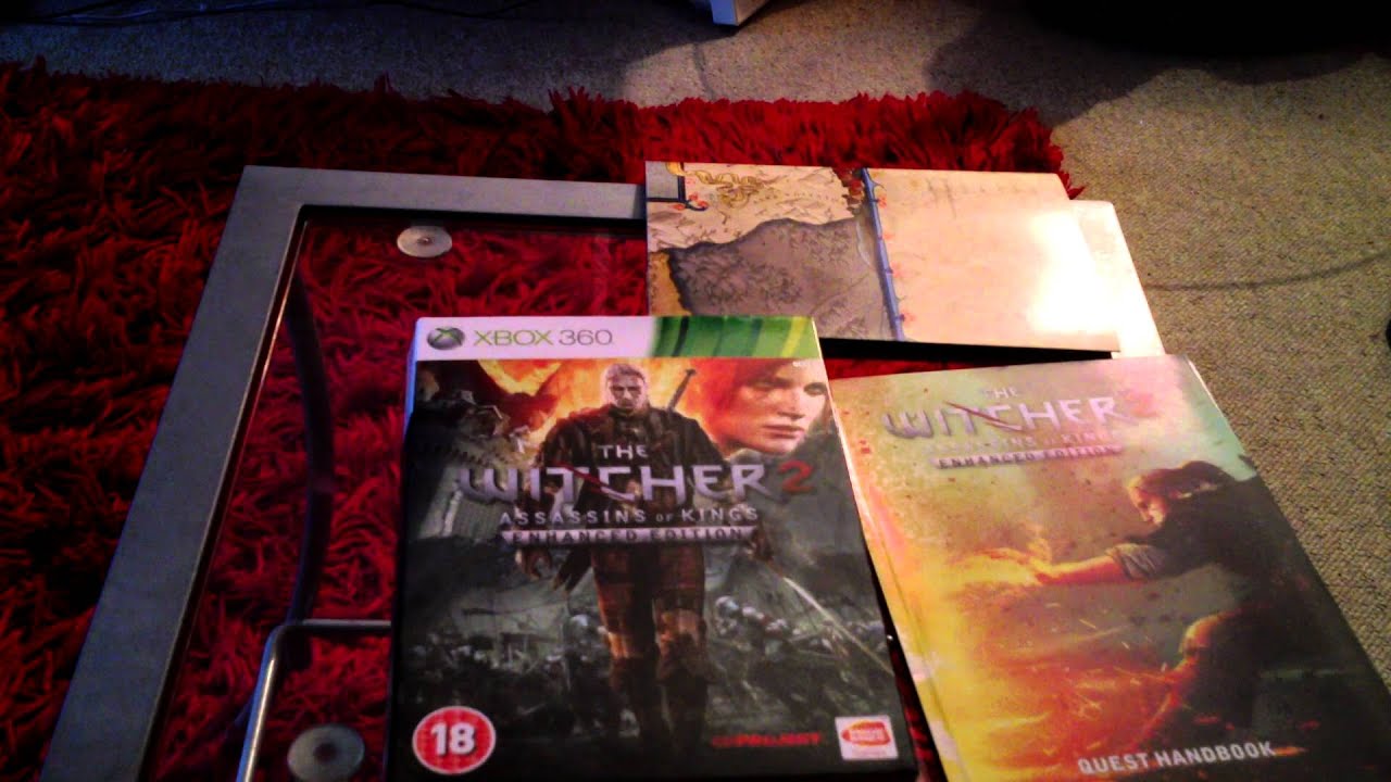 Xbox 360 The Witcher 2 Unboxing