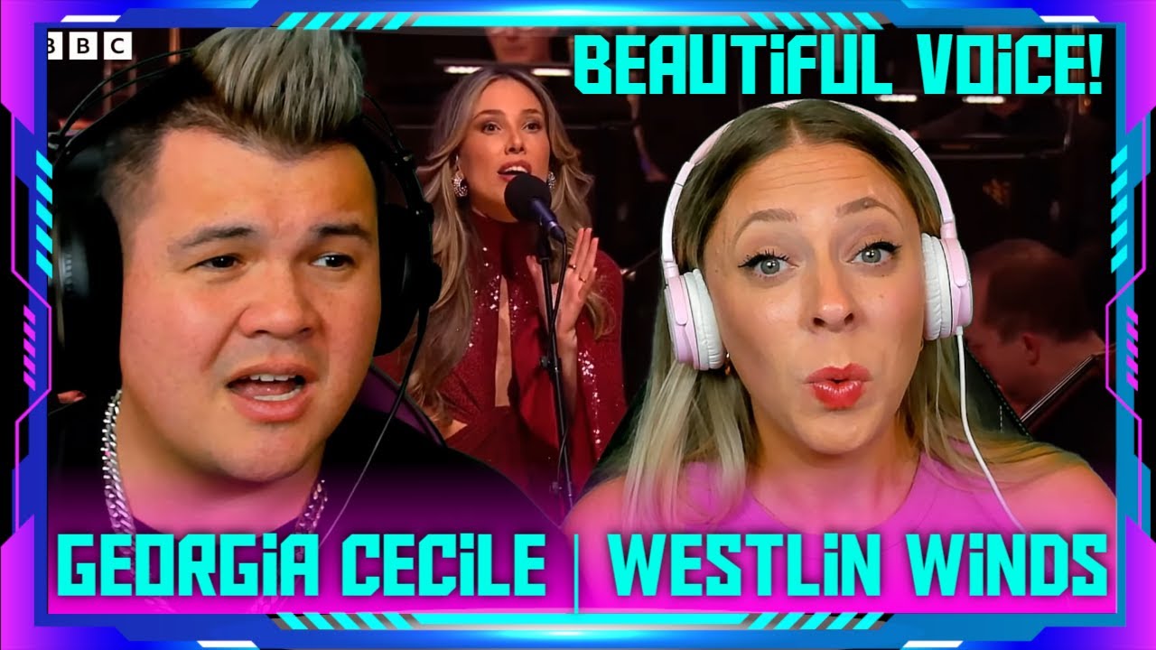 Reaction to Georgia Cecile - Westlin' Winds | Burns Night 2024 | THE WOLF HUNTERZ Jon and Dolly