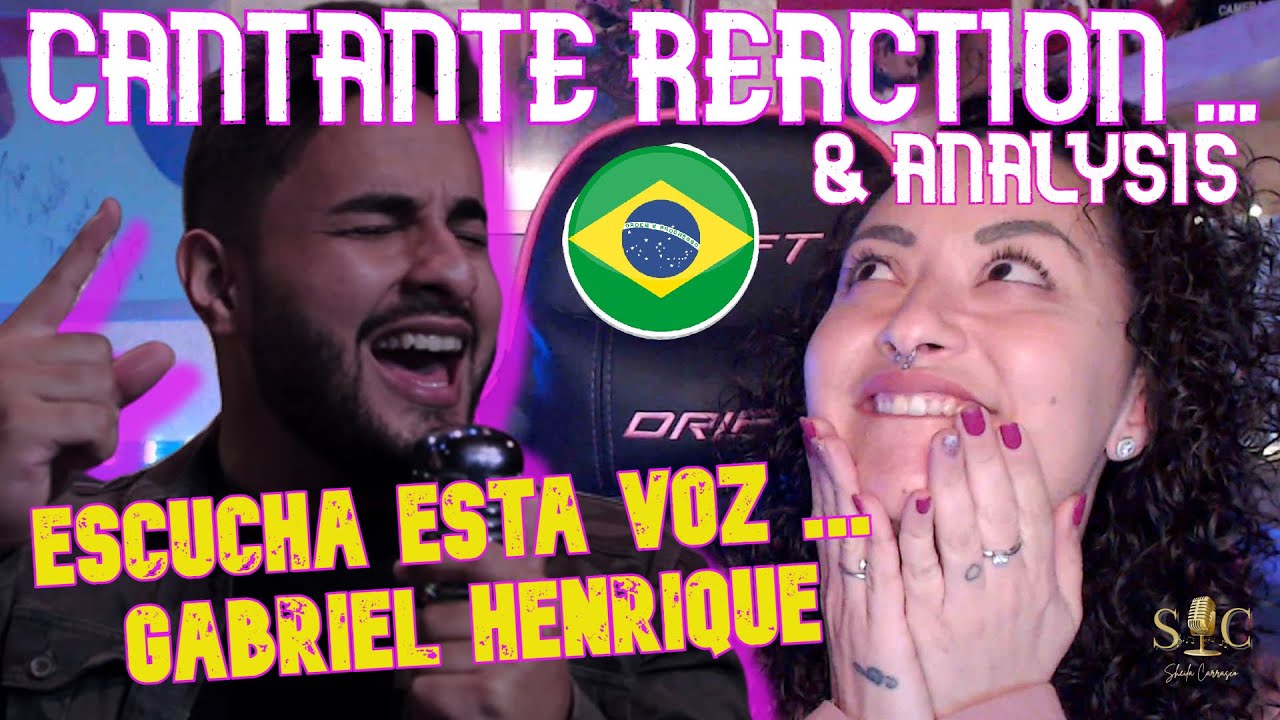 GABRIEL HENRIQUE || 💥HALO💥|| ESTA VOZ TIENES QUE OIRLA || cantante ESPAÑOLA REACTION & ANALYSIS