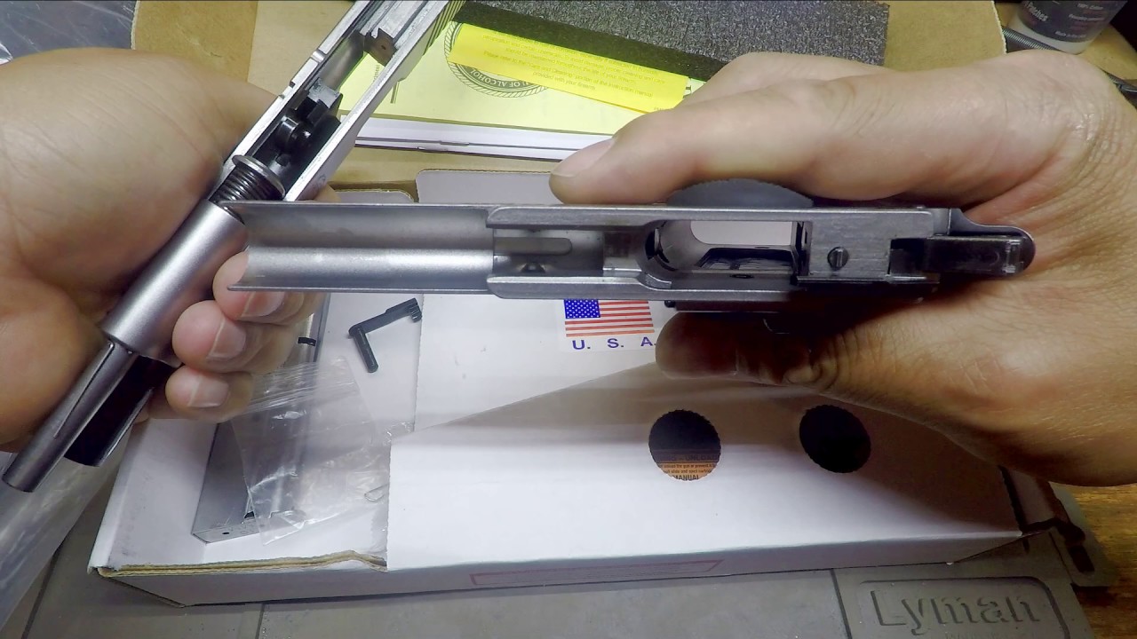 Ruger SR1911 10MM: Распаковка
