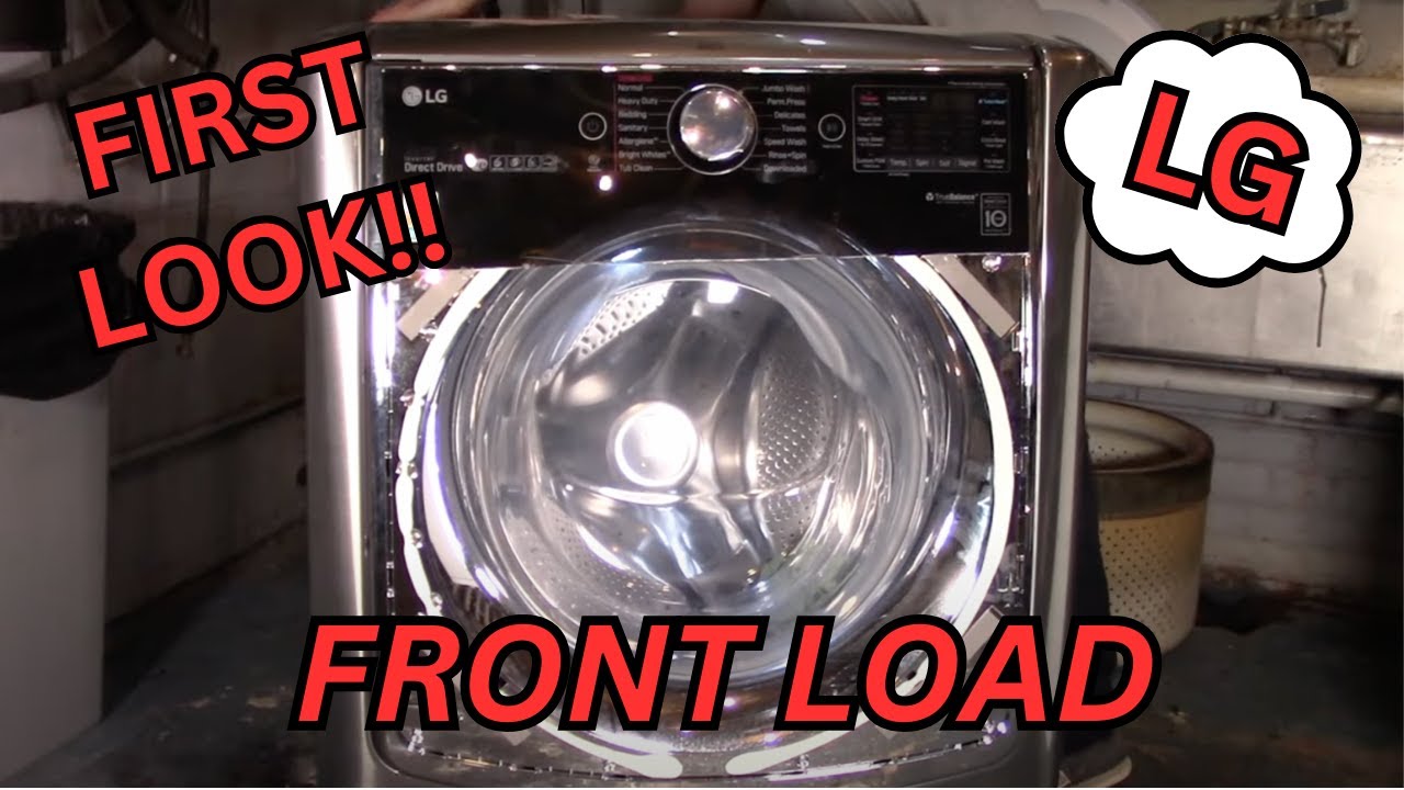 First Look: LG WM9000HVA 5.2 cubic foot Front Load Washer + Quick Wash
