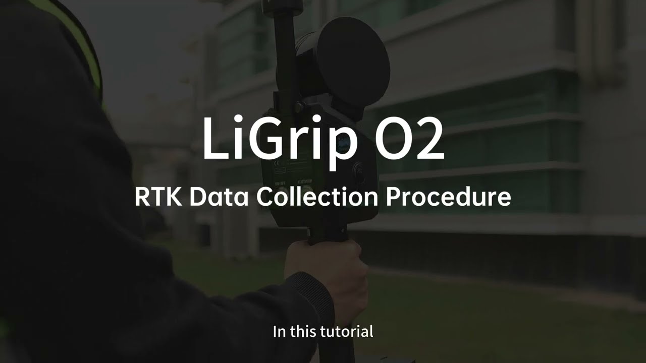 LiGrip O2 | Rejestracja danych RTK