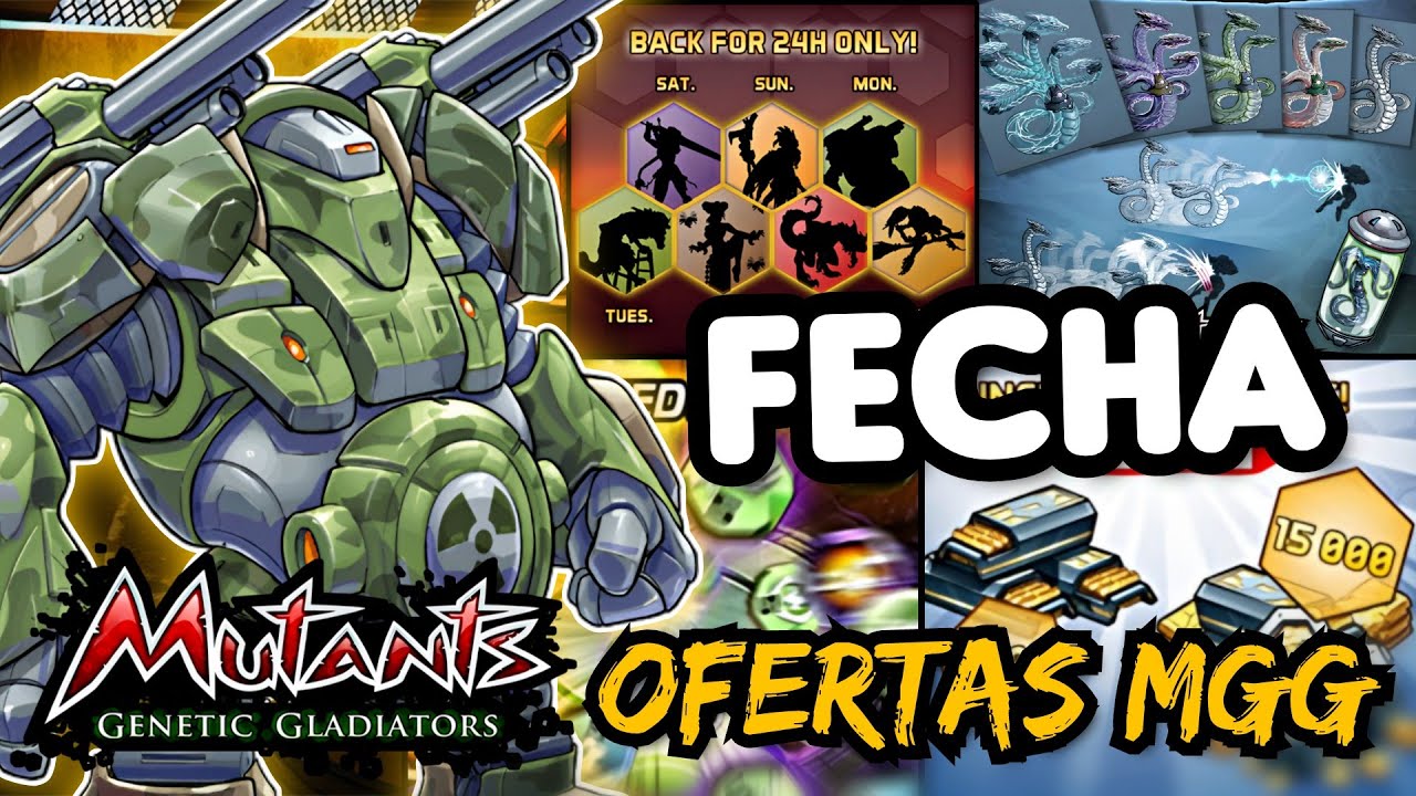 FECHA CAZARECOMPENSAS 🔥 NUEVO MUTANTE | REGRESA ZENA | CALDEROS DE ORO | PAQUETES - OFERTAS MGG