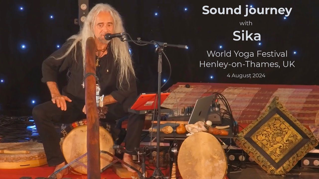 Sika Sound Journey at World Yoga Festival 2024