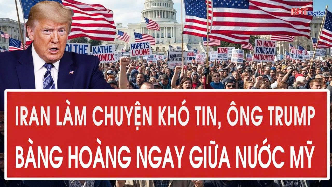 Iran làm chuyện khó tin, ông Trump bàng hoàng ngay giữa nước Mỹ