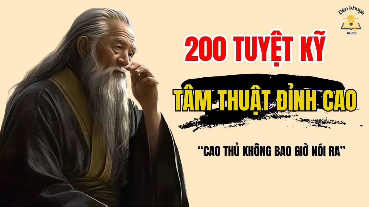 200 Tuyệt Kỹ Tâm Thuật Quỷ Cốc Tử | Triết Lý Cổ Nhân Về Giao Tiếp – Xử Thế – Dùng Người