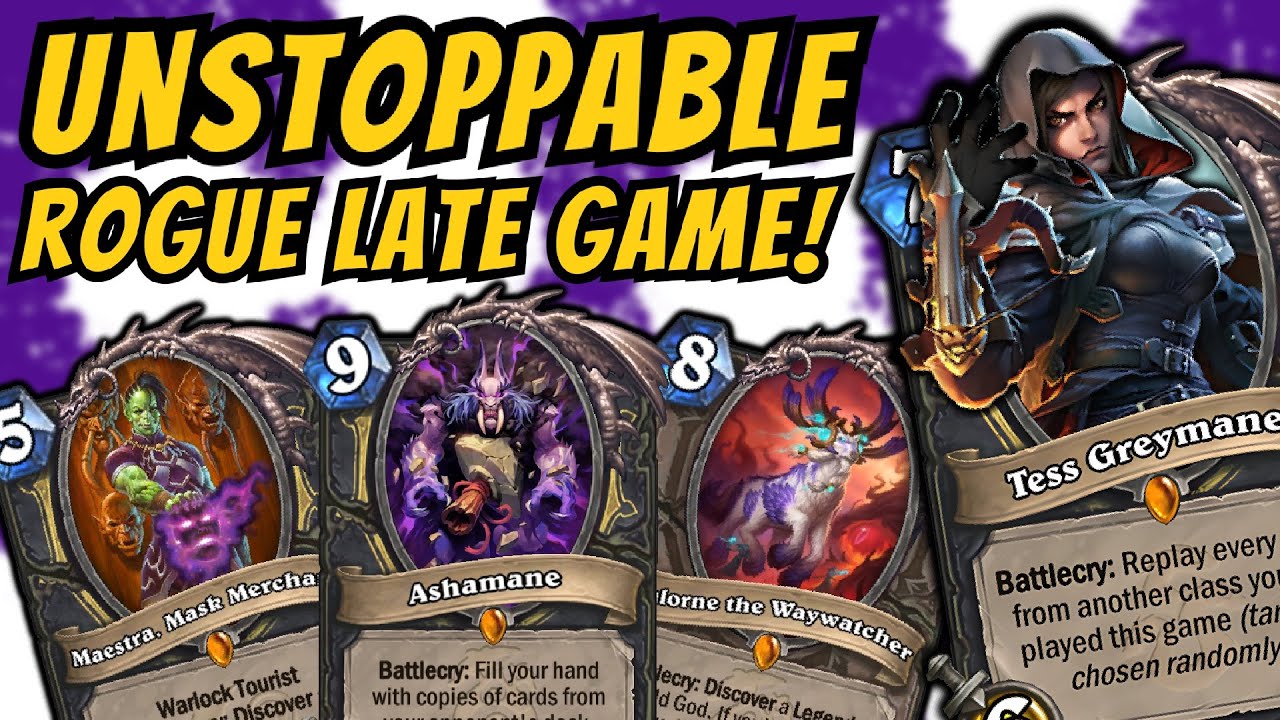 DON’T LET ROGUE GO INTO LATE GAME!