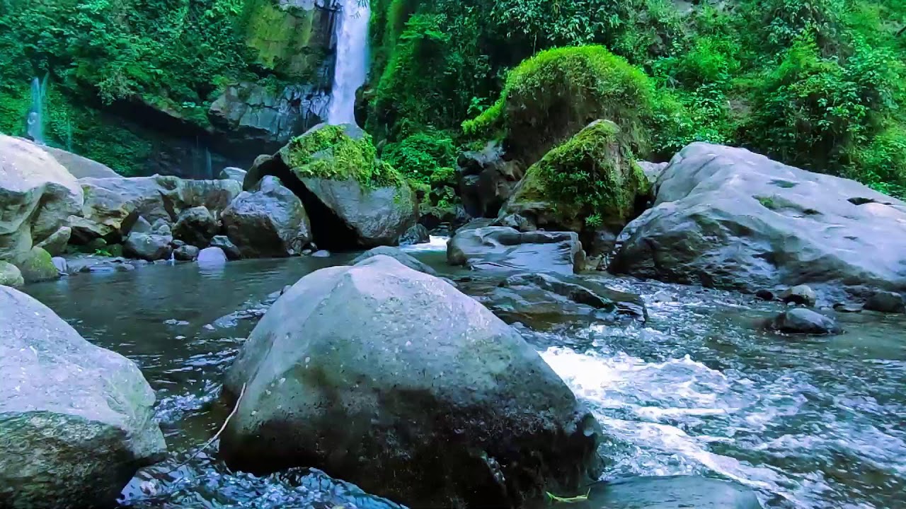 Continuous River Sounds  Gentle White Noise for Sleeping