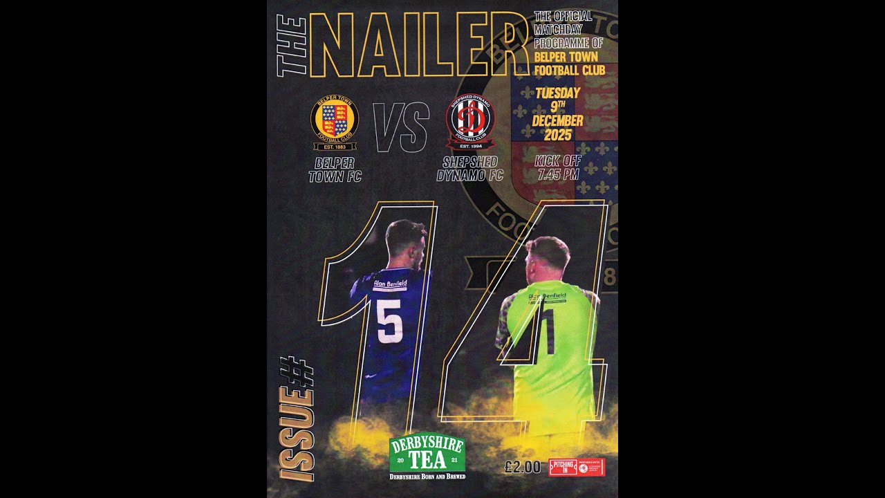 2025/2026 - N.P.L. - Midlands - Belper Town v Shepshed Dynamo - 9.12.2025