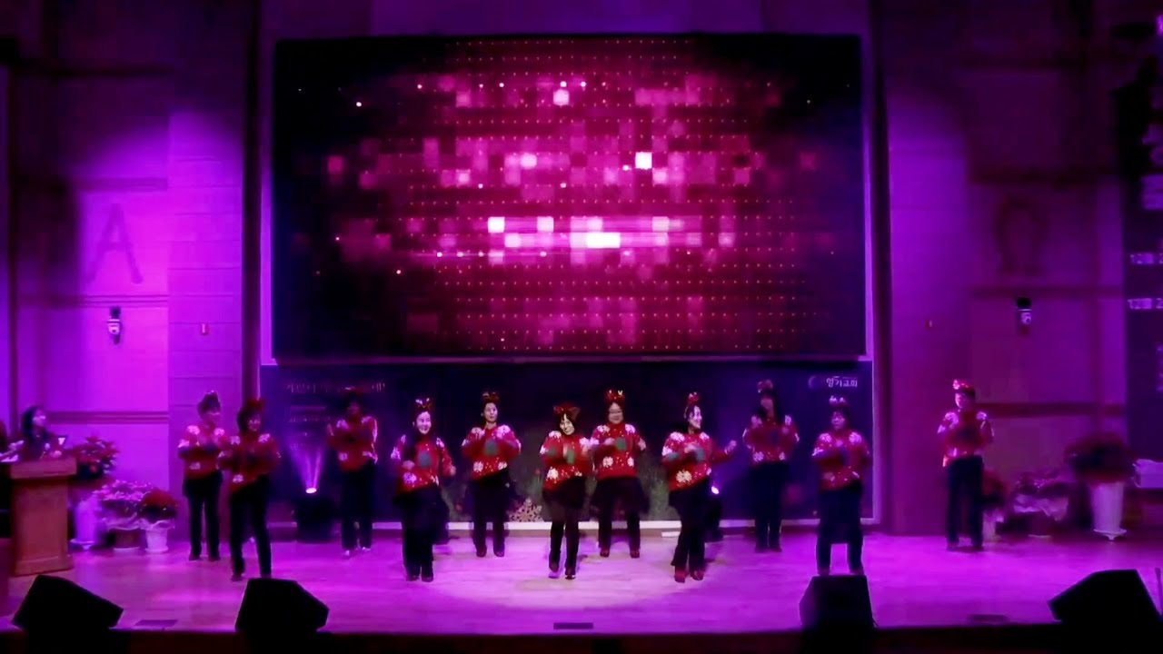 장년부 성탄댄스 (라인댄스)✨️ | Feliz Navidad + I Want a Wish you a Merry Christmas | 광주 향기교회