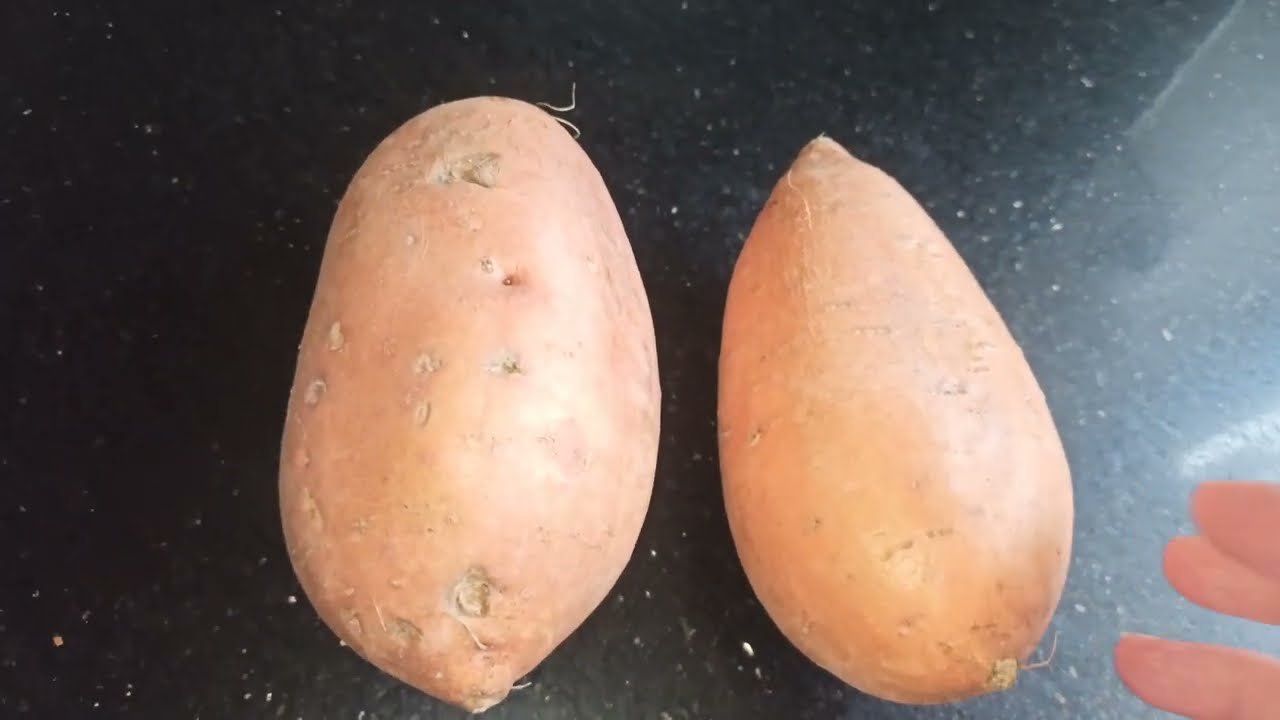  بطاطة حلوة Patate douce au four🍠إلا عزيزة عليك عايلتك طيبي لها نقصي عليك دراهم الطبيب مش مكلفة 