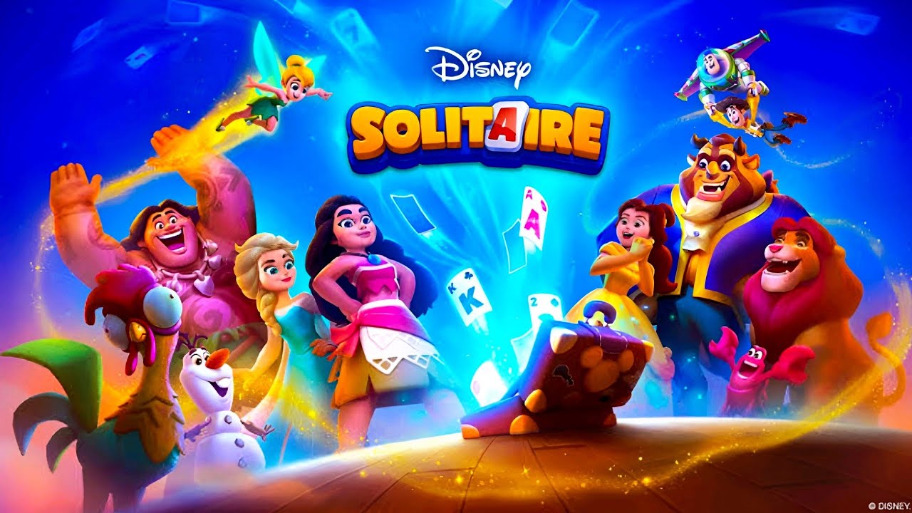 Disney Solitaire - Tutorial - Gameplay Walkthrough Part 1 ( ANDROID / iOS )
