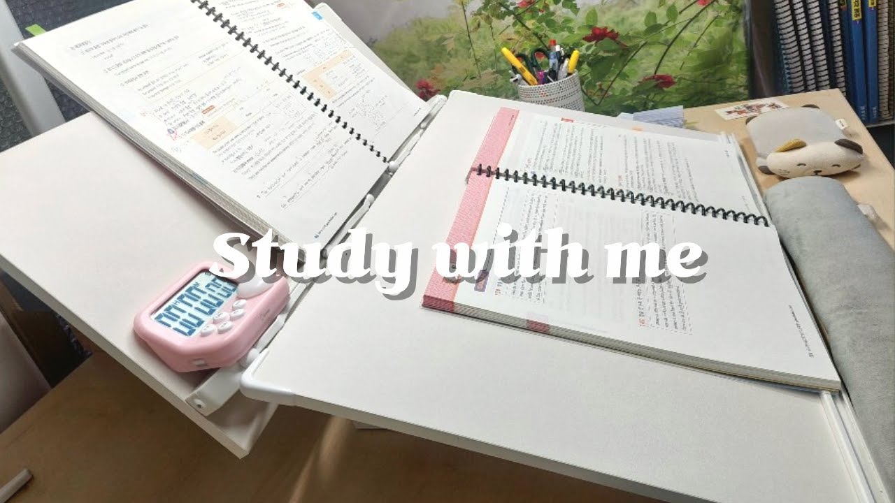 2026.3.16.(월) / Study with me / 라이브/ 공부기록 / 뽀모도로 100-10 /룰루랄라~