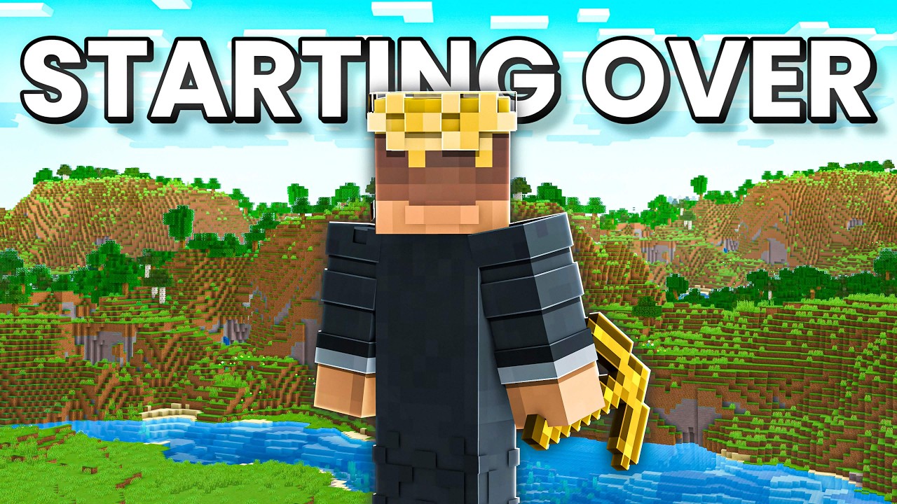 Starting Over in Minecraft Hardcore..