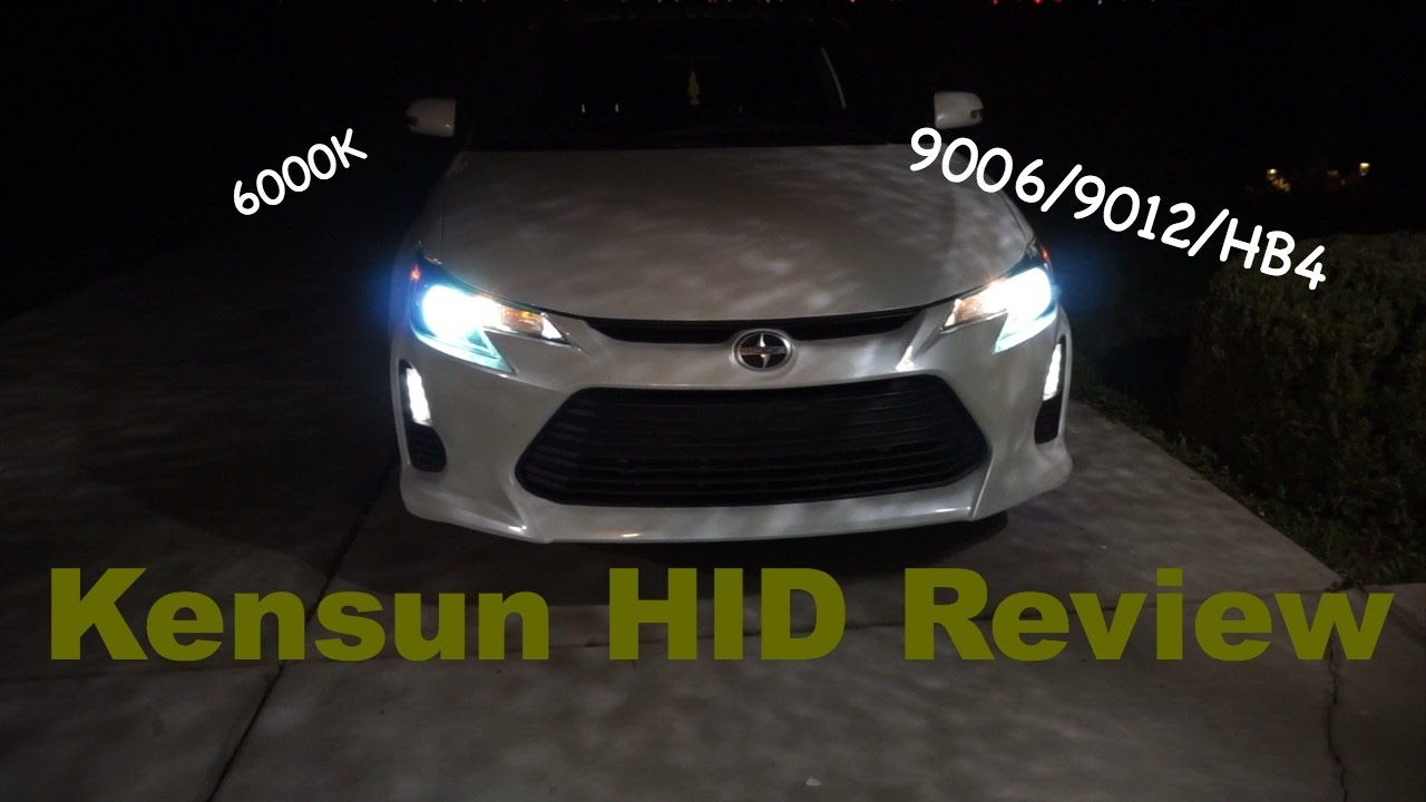 Kensun HID Xenon Conversion Kit Review - (9006/9012/HB4)