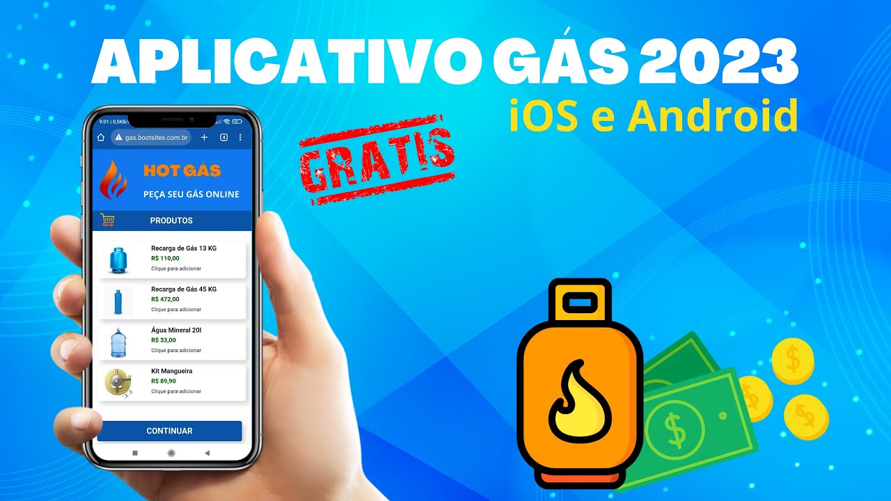 Aplicativo Gás 2023 - Código Fonte Bootblocks