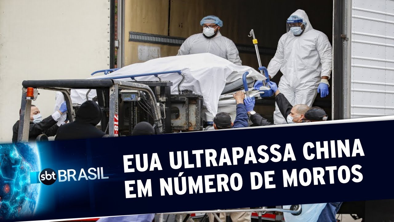 EUA ultrapassa a China em número de mortos pelo novo coronavírus | SBT Brasil (31/03/20)