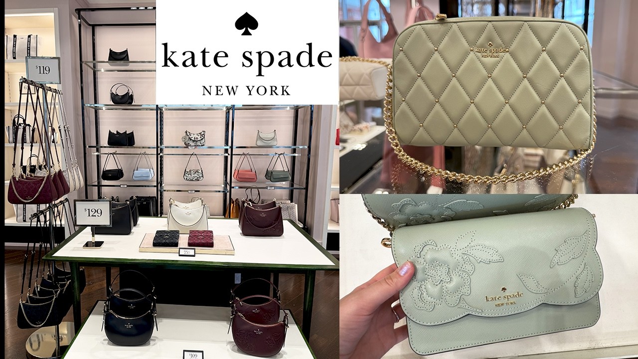 💐 KATE SPADE OUTLET NEW FALL 2025 FINDS 💚 BEAUTIFUL DESIGNER BAGS & WALLETS DEALS!