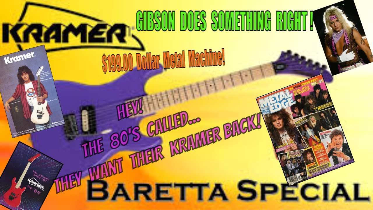 KRAMER Baretta Special: The 80's Are Back and Better Than Ever!