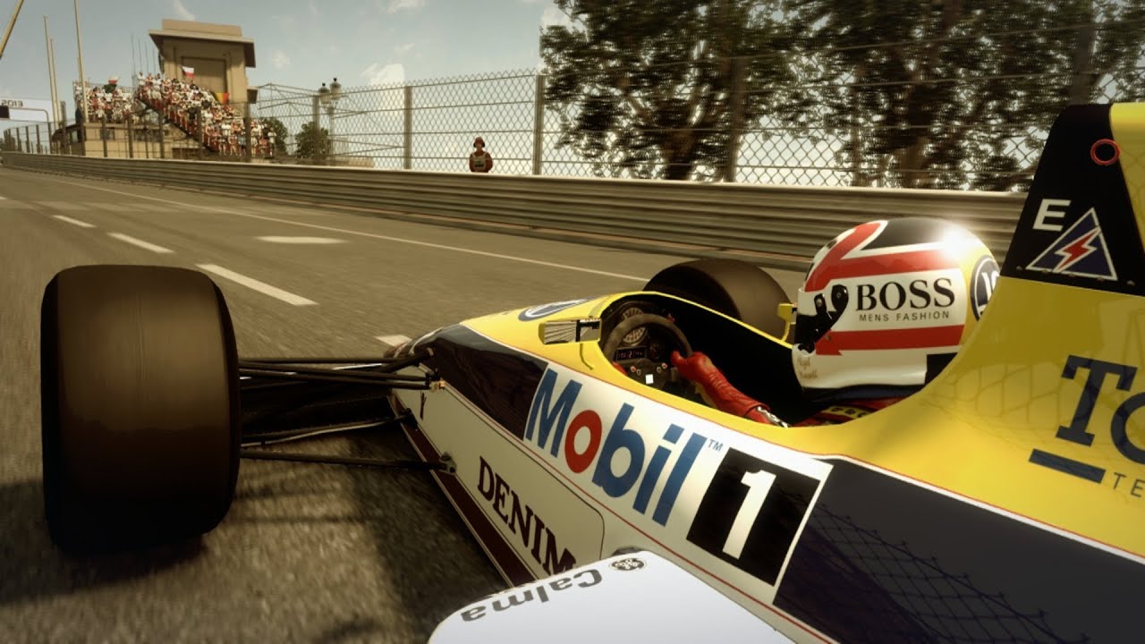 F1 2013 Classic Edition. Williams FW14B - Mansell. Monaco. GAMEPLAY PC. ULTRA. [FULL HD 1