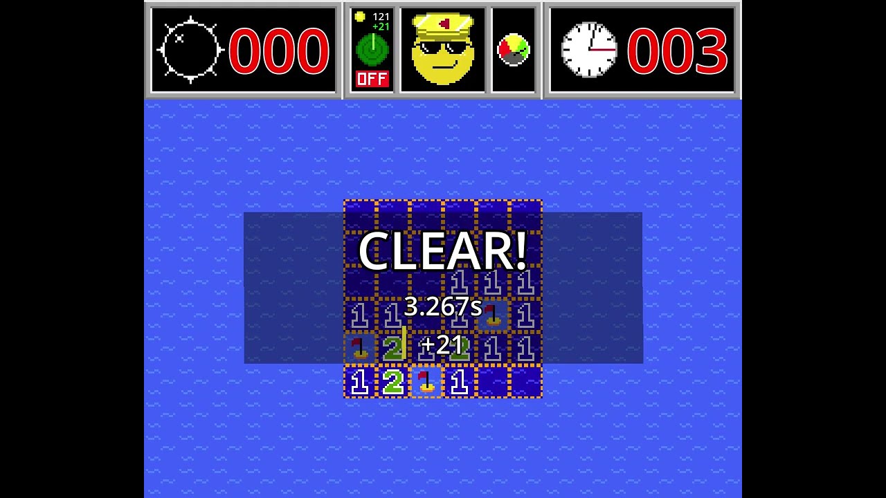 Minesweeper Plus - Episode 1 (Novice Sweeper) M-Rank