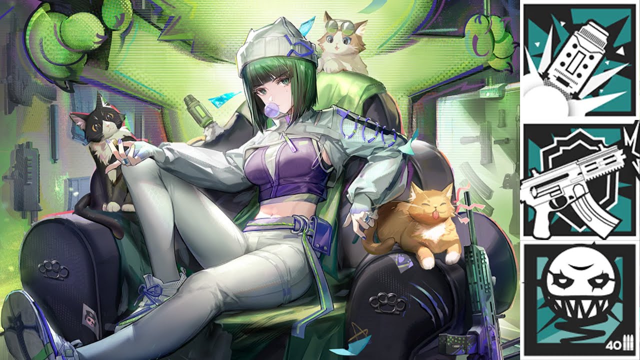 [Arknights] Ela + Skin 90lv S1,S2,S3 lv7