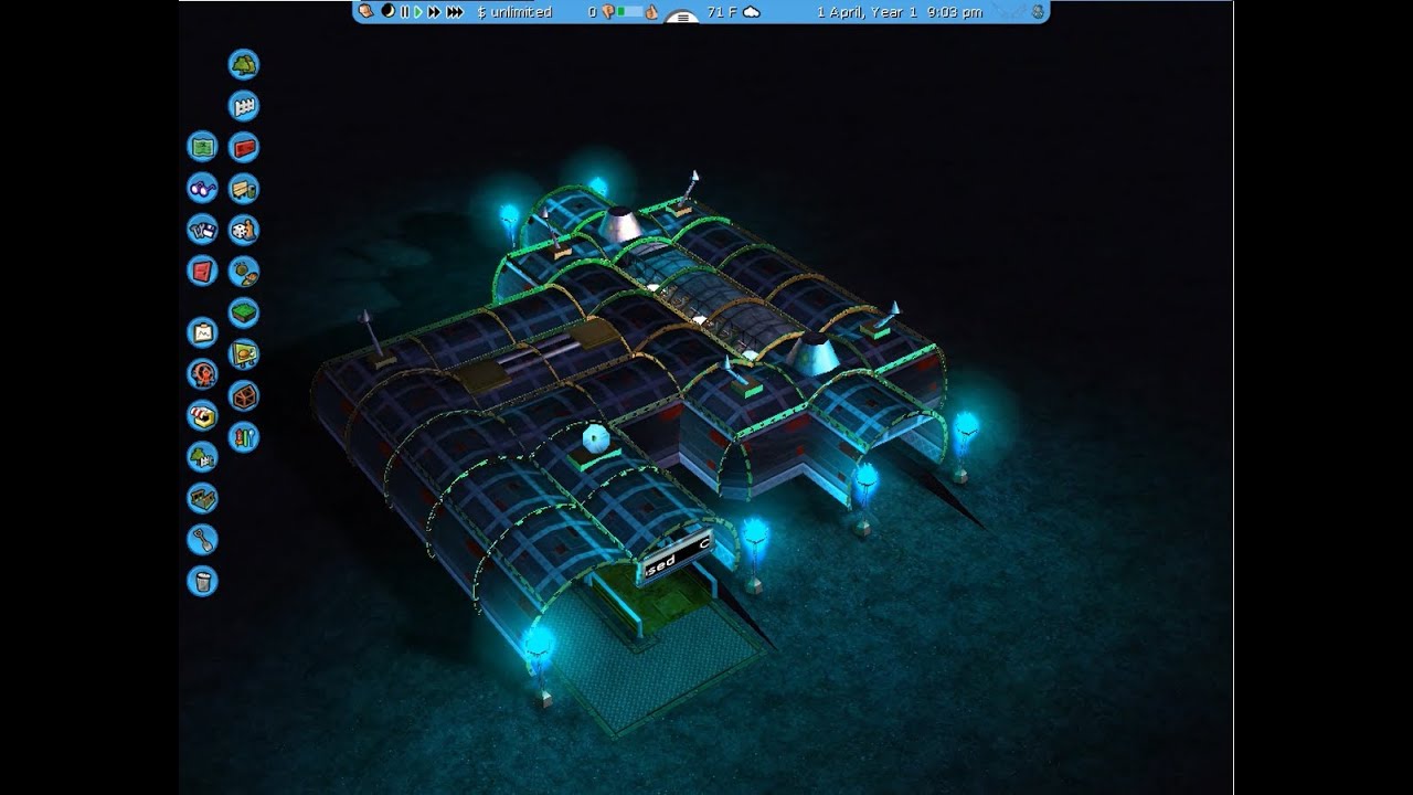 (RCT3 Station Tutorial)  Simply Amazing Designs:  Martian Themed Station