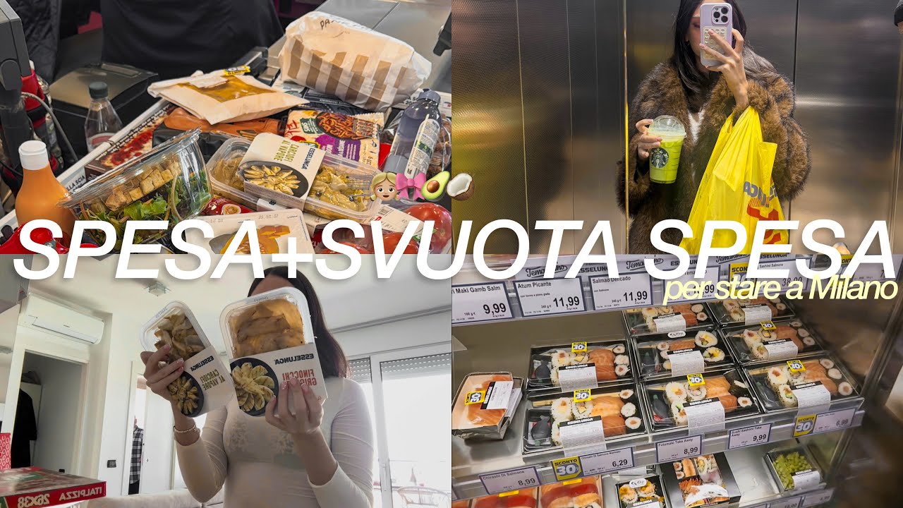 Facciamo la spesa insieme qui a Milano🛒