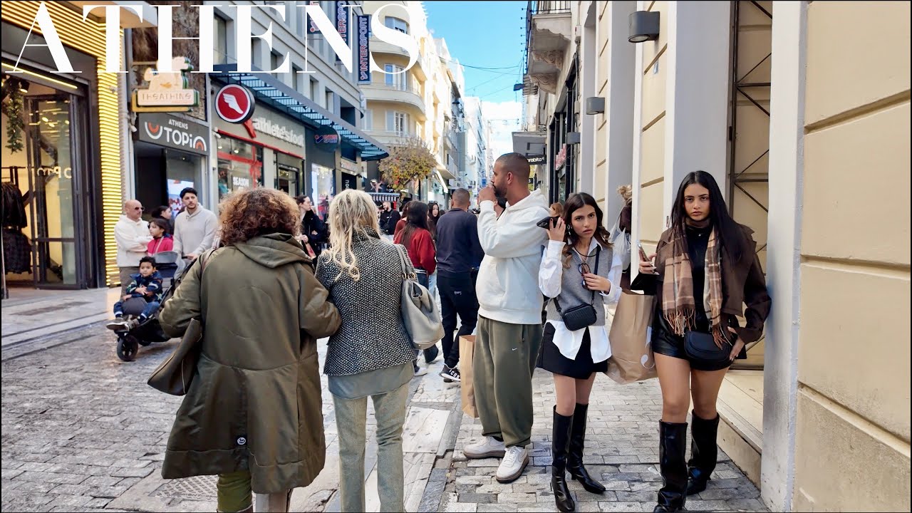 Christmas in Athens: From Central Market to Ermou, Market Madness