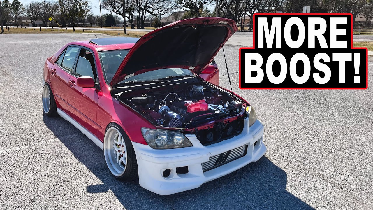 TURNING UP THE BOOST IN MY BUDGET-BOOSTED IS300!