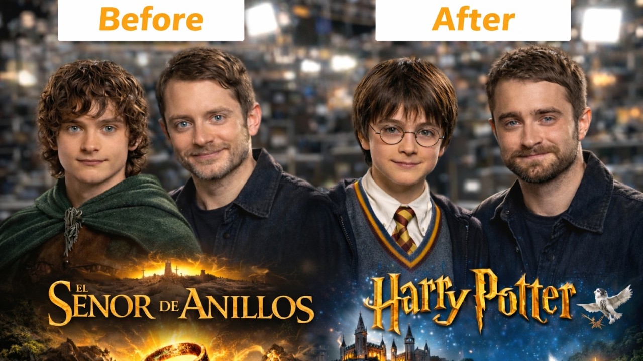 The Lord of the Rings (2001) & Harry Potter (2001)  🎬 Then vs Now (2026) How they've aged