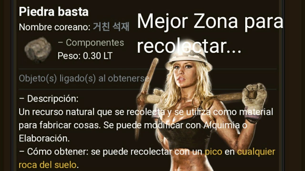 Black Desert piedra basta a montones