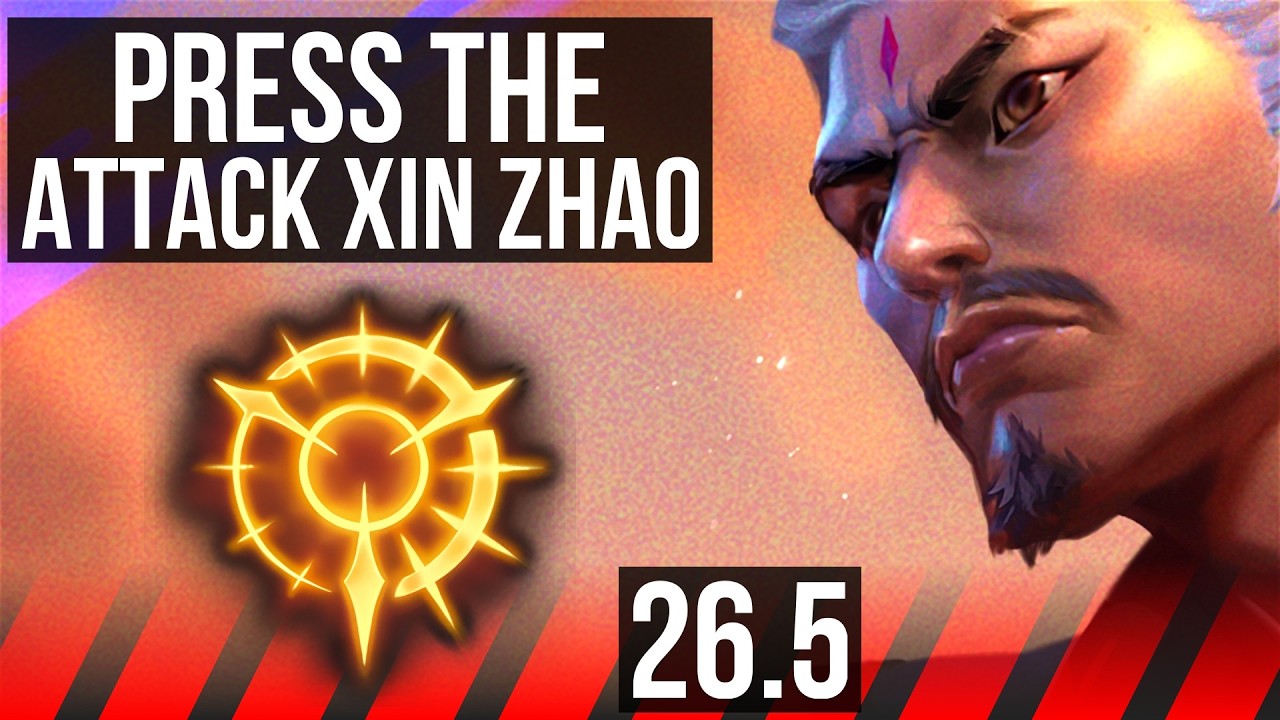 XIN ZHAO vs DR. MUNDO (TOP) | Press The Attack | EUW Master | 26.5