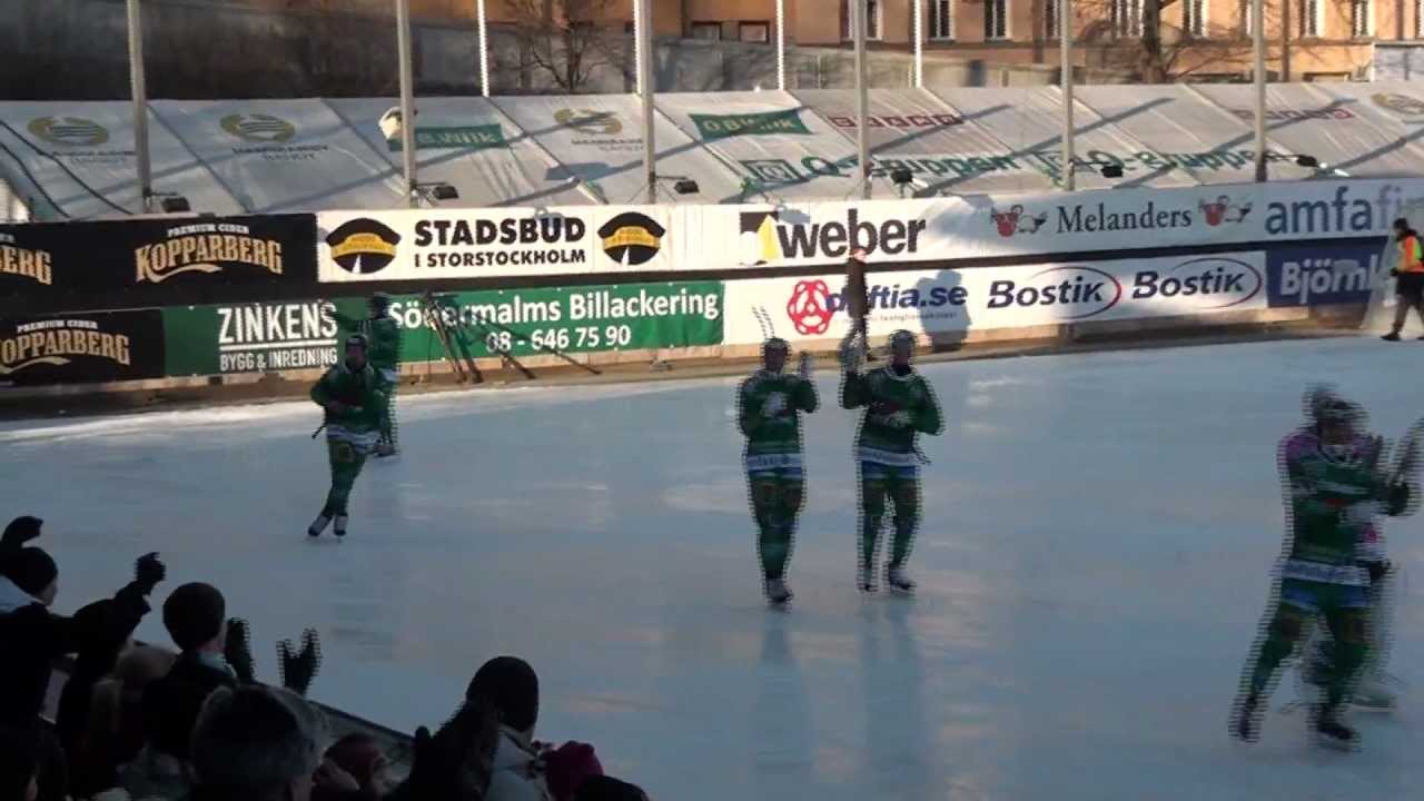 Hammarby Bandy-Västerås  5-4  26/2 2012