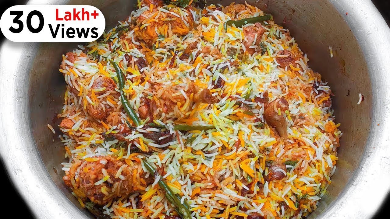 "Homemade chicken biryani"(Simple classic 